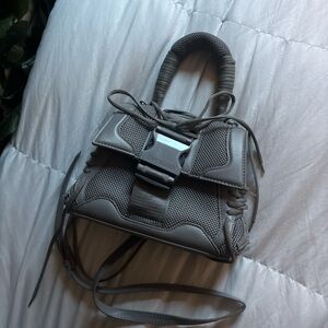 Gray Designer Women's Handbag